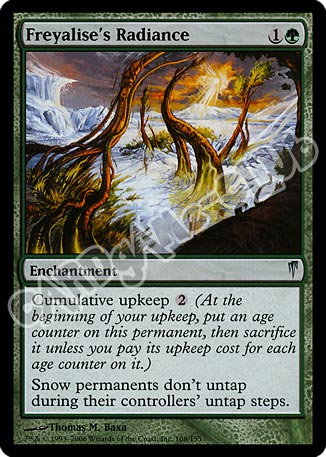 108 / 155 Freyalise's Radiance non comune (EN) -NEAR MINT-