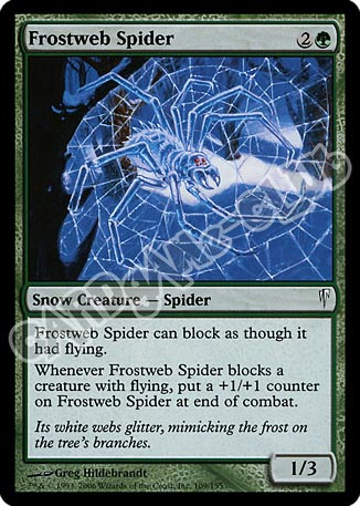 109 / 155 Frostweb Spider comune (EN) -NEAR MINT-