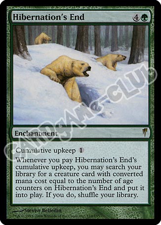 110 / 155 Hibernation's End rara (EN) -NEAR MINT-