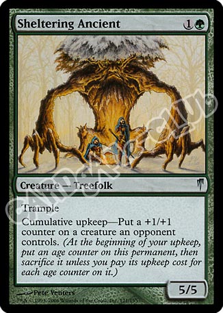 121 / 155 Sheltering Ancient non comune (EN) -NEAR MINT-