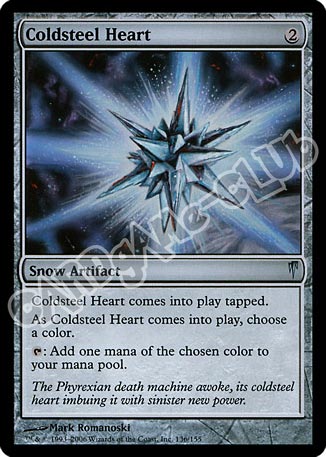 136 / 155 Coldsteel Heart non comune (EN) -NEAR MINT-