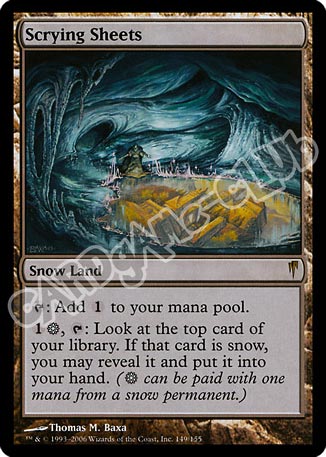 149 / 155 Scrying Sheets rara (EN) -NEAR MINT-