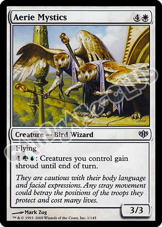 001 / 145 Aerie Mystics non comune (EN) -NEAR MINT-