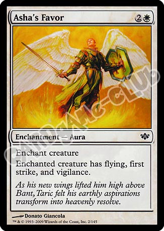 002 / 145 Asha's Favor comune (EN) -NEAR MINT-