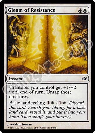 008 / 145 Gleam of Resistance comune (EN) -NEAR MINT-