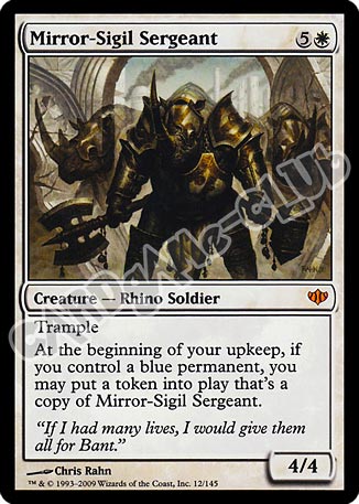 012 / 145 Mirror-Sigil Sergeant rara mitica (EN) -NEAR MINT-