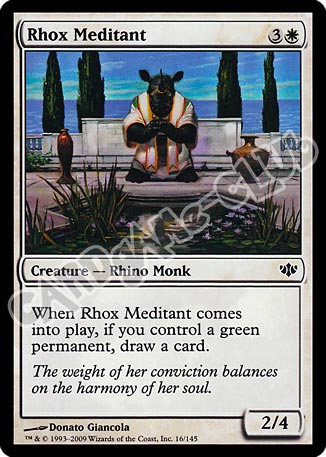 016 / 145 Rhox Meditant comune (EN) -NEAR MINT-