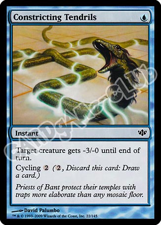 022 / 145 Constricting Tendrils comune (EN) -NEAR MINT-