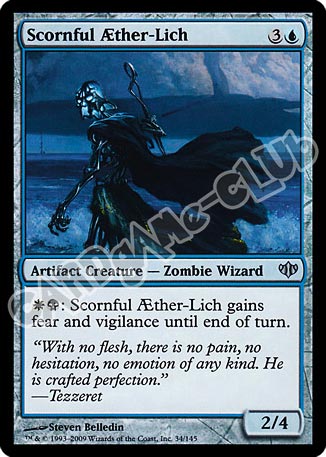 034 / 145 Scornful Aether-Lich non comune (EN) -NEAR MINT-