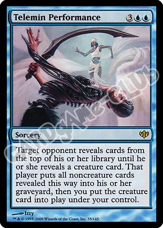 035 / 145 Telemin Performance rara (EN) -NEAR MINT-