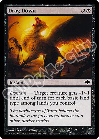 042 / 145 Drag Down comune (EN) -NEAR MINT-