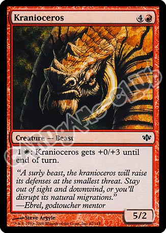 067 / 145 Kranioceros comune (EN) -NEAR MINT-