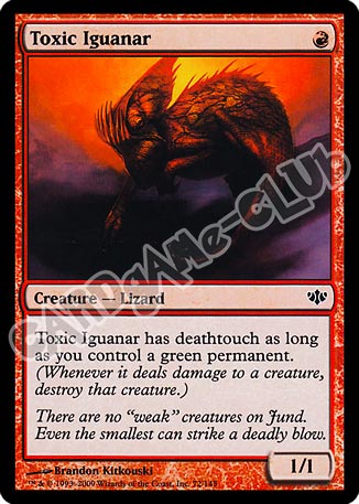 072 / 145 Toxis Iguanar comune (EN) -NEAR MINT-