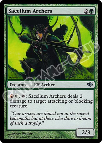 089 / 145 Sacellum Archers non comune (EN) -NEAR MINT-