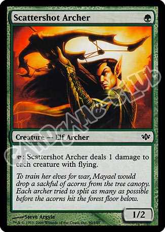 090 / 145 Scattershot Archer comune (EN) -NEAR MINT-
