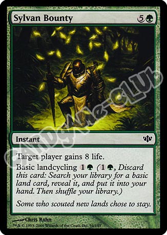 094 / 145 Sylvan Bounty comune (EN) -NEAR MINT-