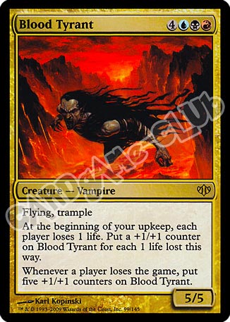 099 / 145 Blood Tyrant rara (EN) -NEAR MINT-