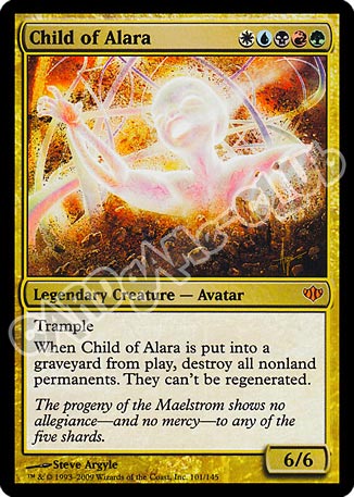 101 / 145 Child of Alara rara mitica (EN) -NEAR MINT-