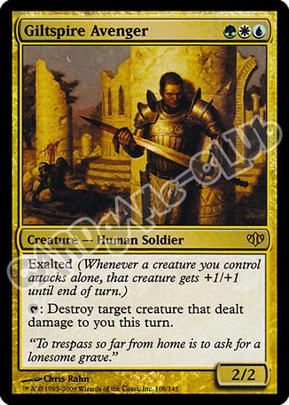 108 / 145 Glitspire Avenger rara (EN) -NEAR MINT-