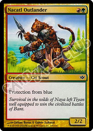 119 / 145 Nacatl Outlander comune (EN) -NEAR MINT-