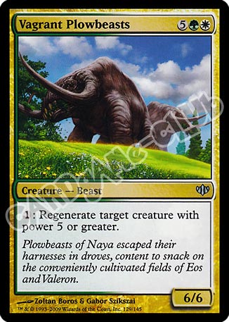 129 / 145 Vagrant Plowbeasts non comune (EN) -NEAR MINT-
