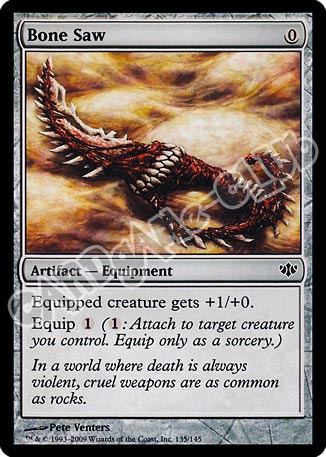 135 / 145 Bone Saw comune (EN) -NEAR MINT-