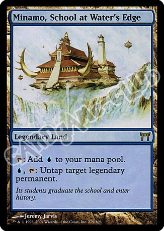 279 /306 Minamo, School at Water's Edge rara (EN) -NEAR MINT-