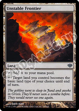 145 / 145 Unstable Frontier non comune (EN) -NEAR MINT-