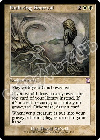 007 / 121 Enduring Renewal rara (EN) -NEAR MINT-