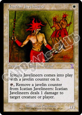 010 / 121 Icatian Javelineers rara (EN) -NEAR MINT-