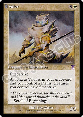 016 / 121 Valor rara (EN) -NEAR MINT-