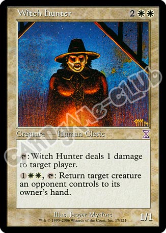 017 / 121 Witch Hunter rara (EN) -NEAR MINT-