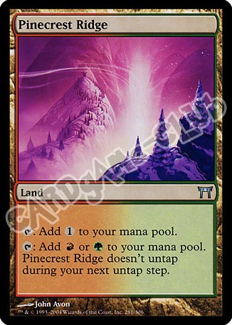 281 /306 Pinecrest Ridge non comune (EN) -NEAR MINT-