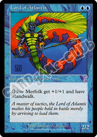 024 / 121 Lord of Atlantis rara (EN) -NEAR MINT-