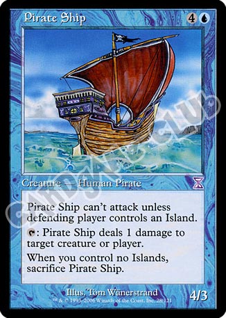 028 / 121 Pirate Ship rara (EN) -NEAR MINT-