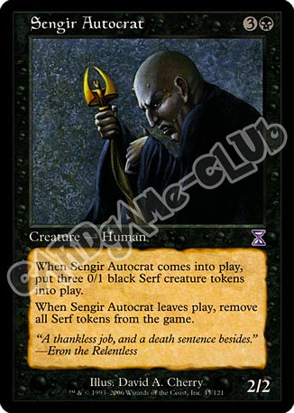 045 / 121 Sengir Autocrat rara (EN) -NEAR MINT-