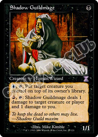 046 / 121 Shadow Guildmage rara (EN) -NEAR MINT-