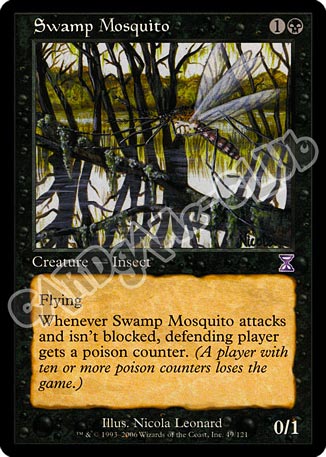 049 / 121 Swamp Mosquito rara (EN) -NEAR MINT-