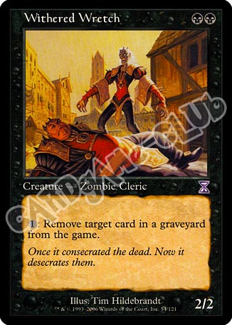 054 / 121 Withered Wretch rara (EN) -NEAR MINT-