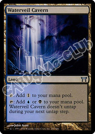 286 /306 Waterveil Cavern non comune (EN) -NEAR MINT-