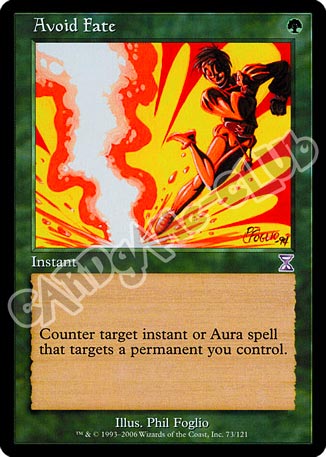 073 / 121 Avoid Fate rara (EN) -NEAR MINT-