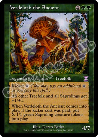 088 / 121 Verdeloth the Ancient rara (EN) -NEAR MINT-