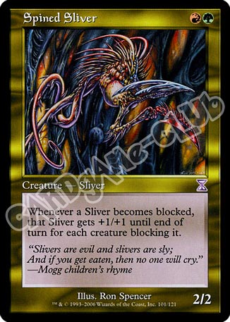 101 / 121 Spined Sliver rara (EN) -NEAR MINT-