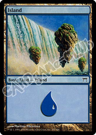 291 /306 Island comune (EN) -NEAR MINT-