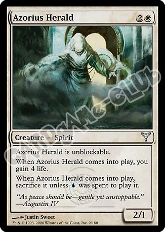 002 / 180 Azorius Herald non comune (EN) -NEAR MINT-