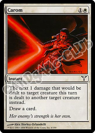 006 / 180 Carom comune (EN) -NEAR MINT-