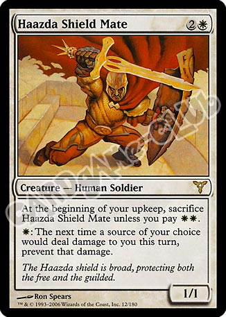 012 / 180 Haazda Shield Mate rara (EN) -NEAR MINT-