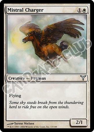 013 / 180 Mistral Charger non comune (EN) -NEAR MINT-