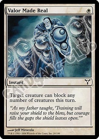 020 / 180 Valor Made Real comune (EN) -NEAR MINT-