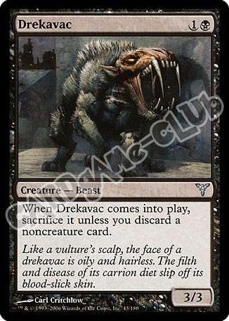 043 / 180 Drekavac non comune (EN) -NEAR MINT-